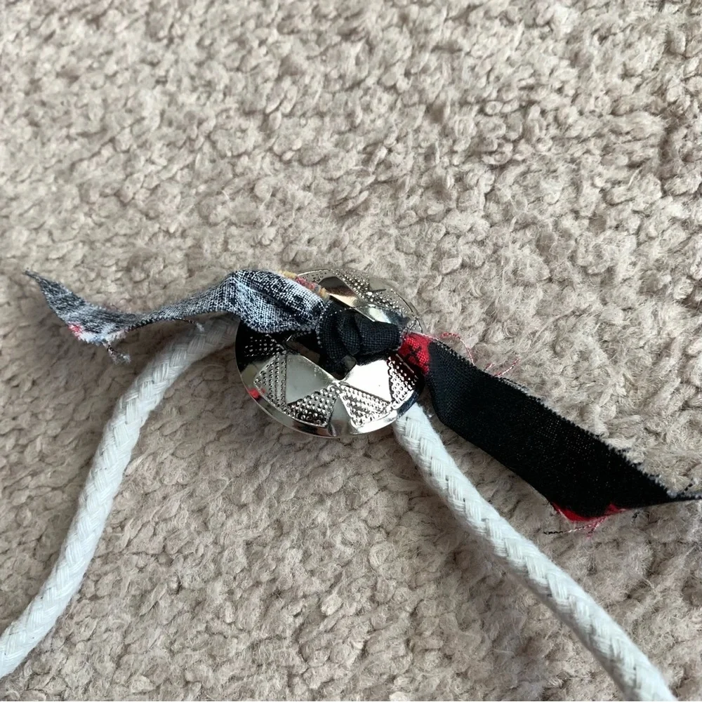 Handmade Unique Military Style Denim Mini Jewelry Bag